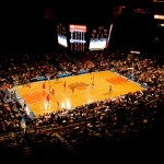 Knicks game at Madison Square Garden.